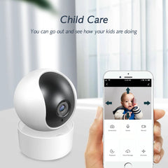 2MP 1080P Tuya IP Wifi Camera Security Protection Surveillance Camera CCTV Smart Life 2-Way Audio Night Vision Baby Monitor