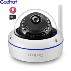 Gadinan 5MP 3MP Wifi Camera Video Surveillance Audio Record Dome Vandal-Proof Waterproof Outdoor Icsee IP Camera Email Alert