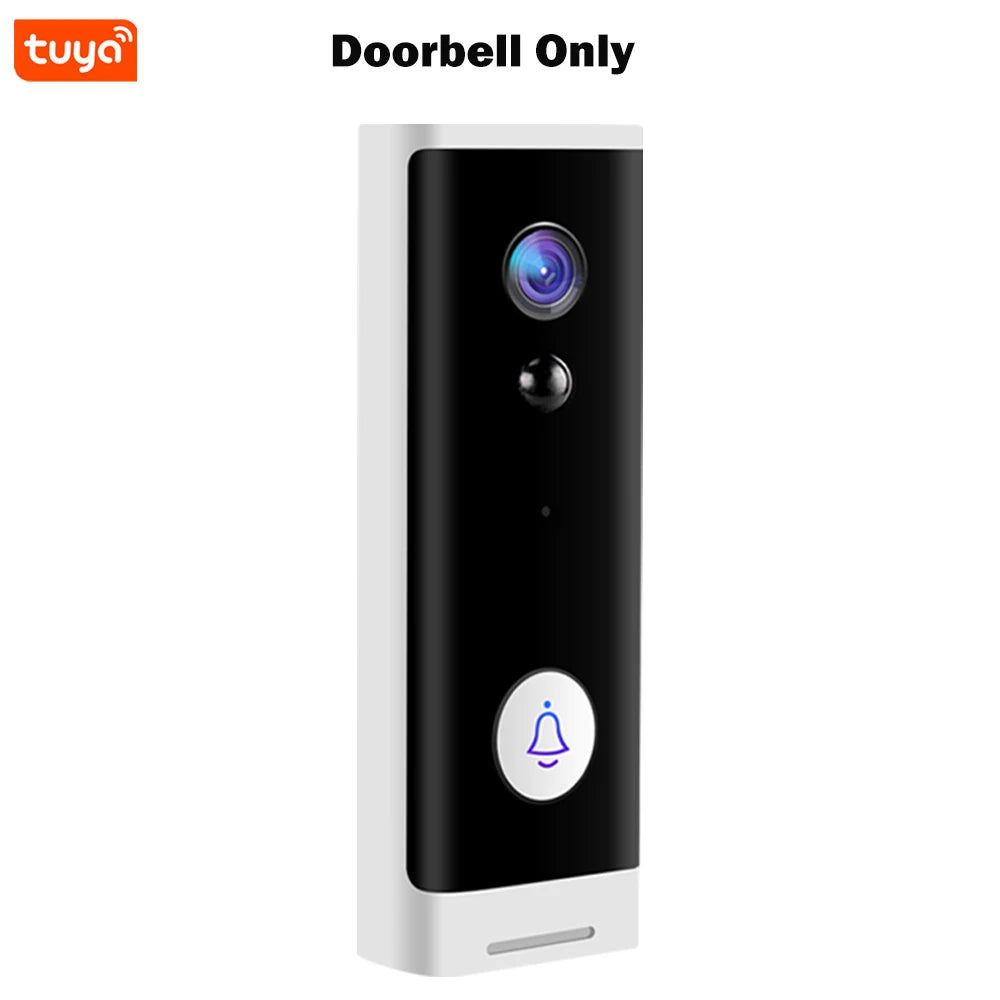 Wifi Video Doorbell Camera Tuya Smart Home Wireless Door Bell 1080P Battery Door Phone Alexa Camera Mini Intercom Apartment