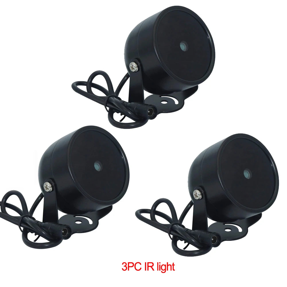 CCTV LEDS 850Nm 4 Array IR Led Illuminator Light IR Infrared Metal Waterproof Night Vision CCTV Fill Light for CCTV Ip Camera