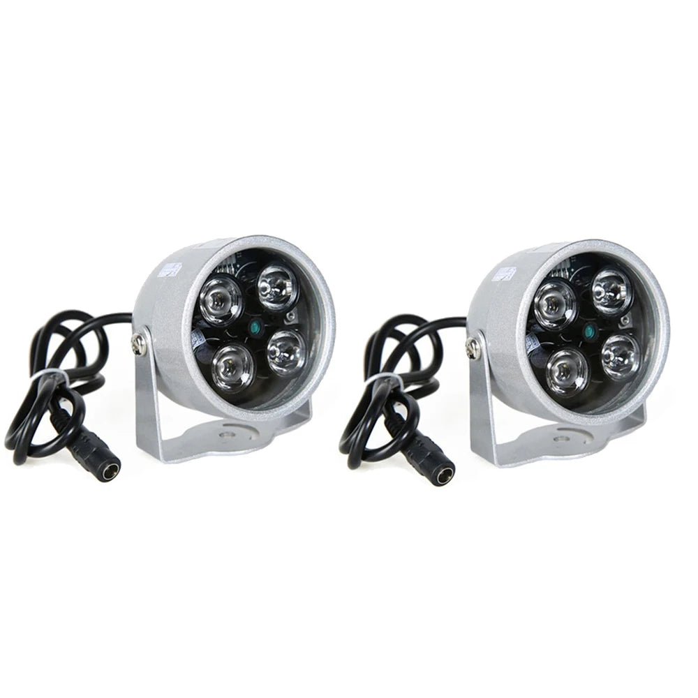 CCTV LEDS 850Nm 4 Array IR Led Illuminator Light IR Infrared Metal Waterproof Night Vision CCTV Fill Light for CCTV Ip Camera