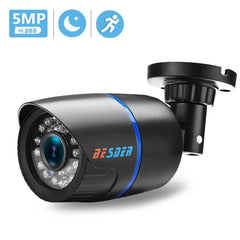 H.265 IP POE Security Camera 5MP 3MP Waterproof Bullet Outdoor IP Camera IR Night Vision P2P Motion Alert Video Camera
