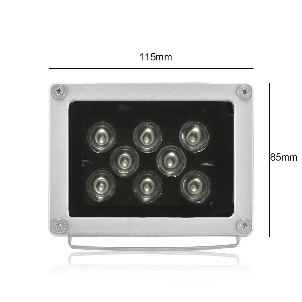 CCTV LEDS 8Pcs Array Led CCTV Fill Light IR Illuminator Infrared Lamp Outdoor Waterproof Night Vision for CCTV Camera IP Cam
