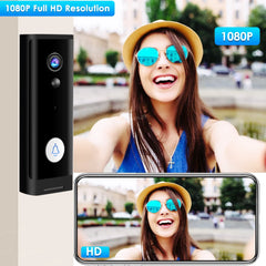 Wifi Video Doorbell Camera Tuya Smart Home Wireless Door Bell 1080P Battery Door Phone Alexa Camera Mini Intercom Apartment