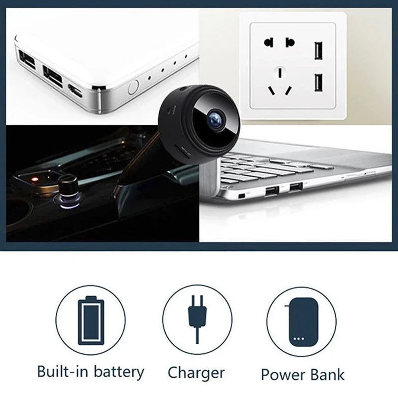 Mini cámara A9 inalámbrica Wifi 1080P CCTV interior exterior MINI cámara IP seguridad control remoto vigilancia nocturna cámara móvil