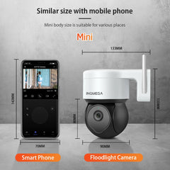 5MP HD Wifi Camera Tuya Smart 360°Panorama IP Camera Light Bulb Home Security CCTV Surveillance Pet Camera Baby Monitor Full